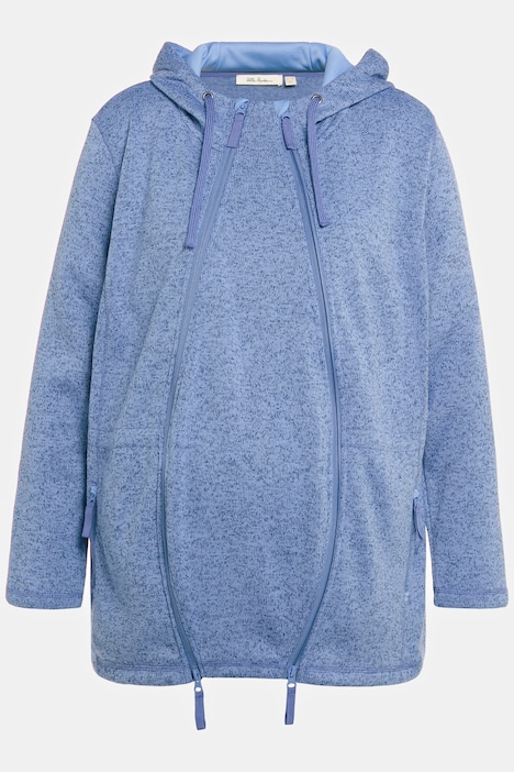Bellieva-Sweatjacke, herausnehmbarer Einsatz