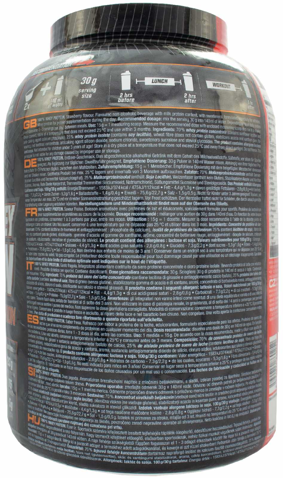 Proteína de soro de leite Nutrend 100% 2250g