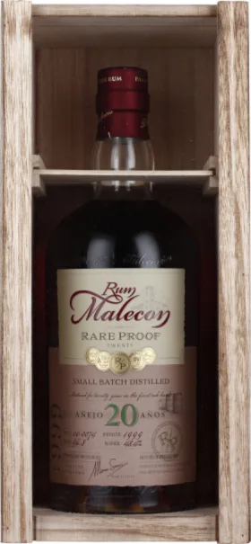 MALECON 20 YEARS RARE PROOF 70CL