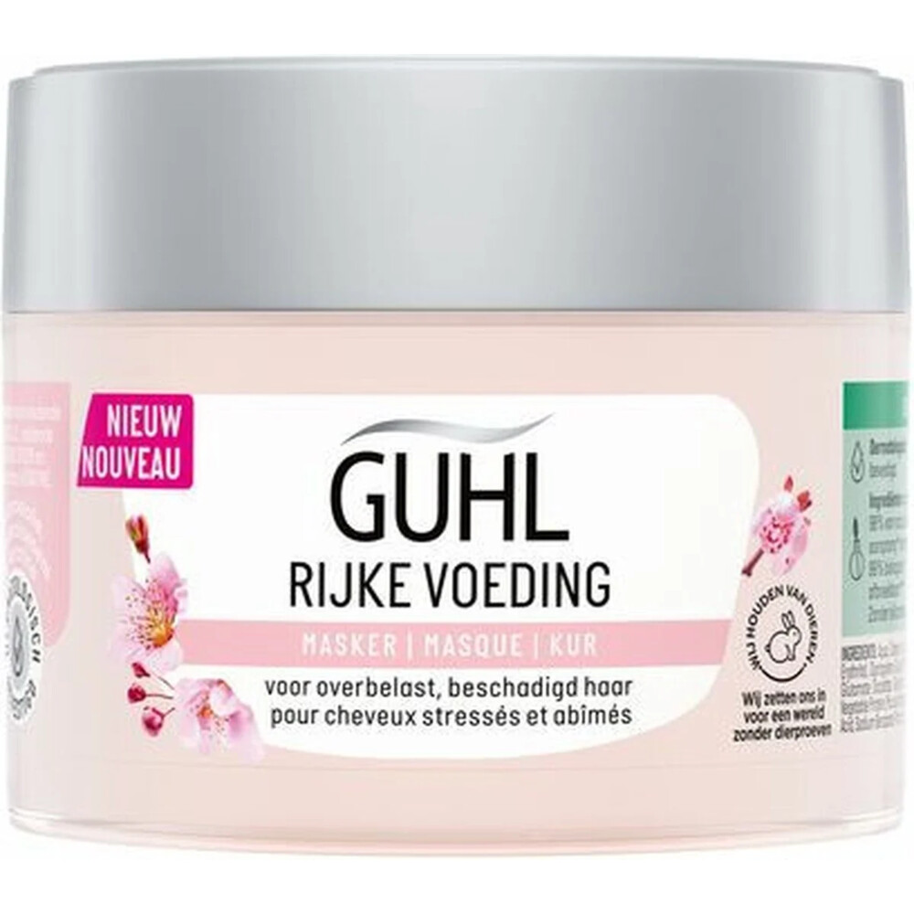 4x Guhl Rijke Voeding Haarmasker250 ml
