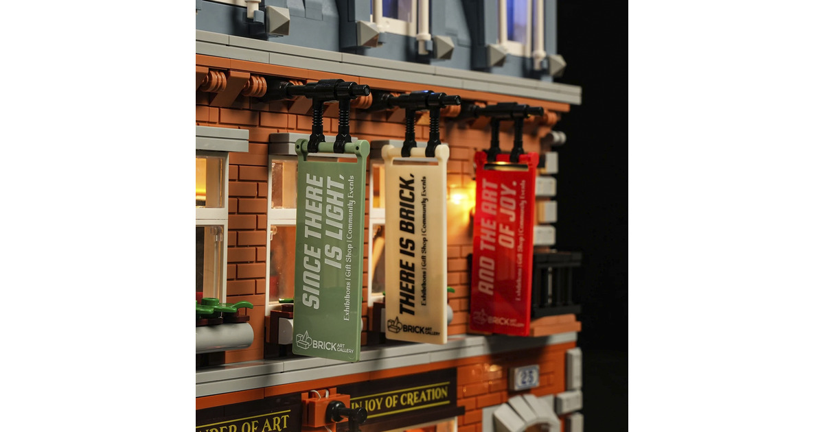 LumibricksTown Life - Brick Art Gallery Constructiespeelgoed  (L9085)