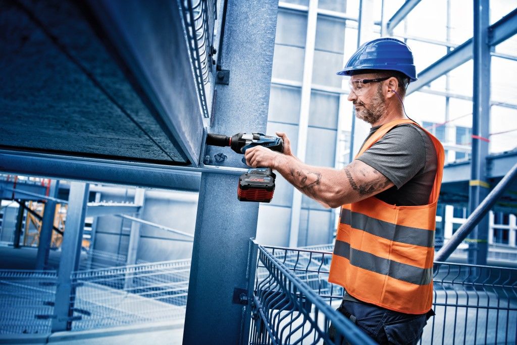Bosch GDS 18V-1050 HC Accu slagmoeraanzetter set in L-Boxx - 06019J8202