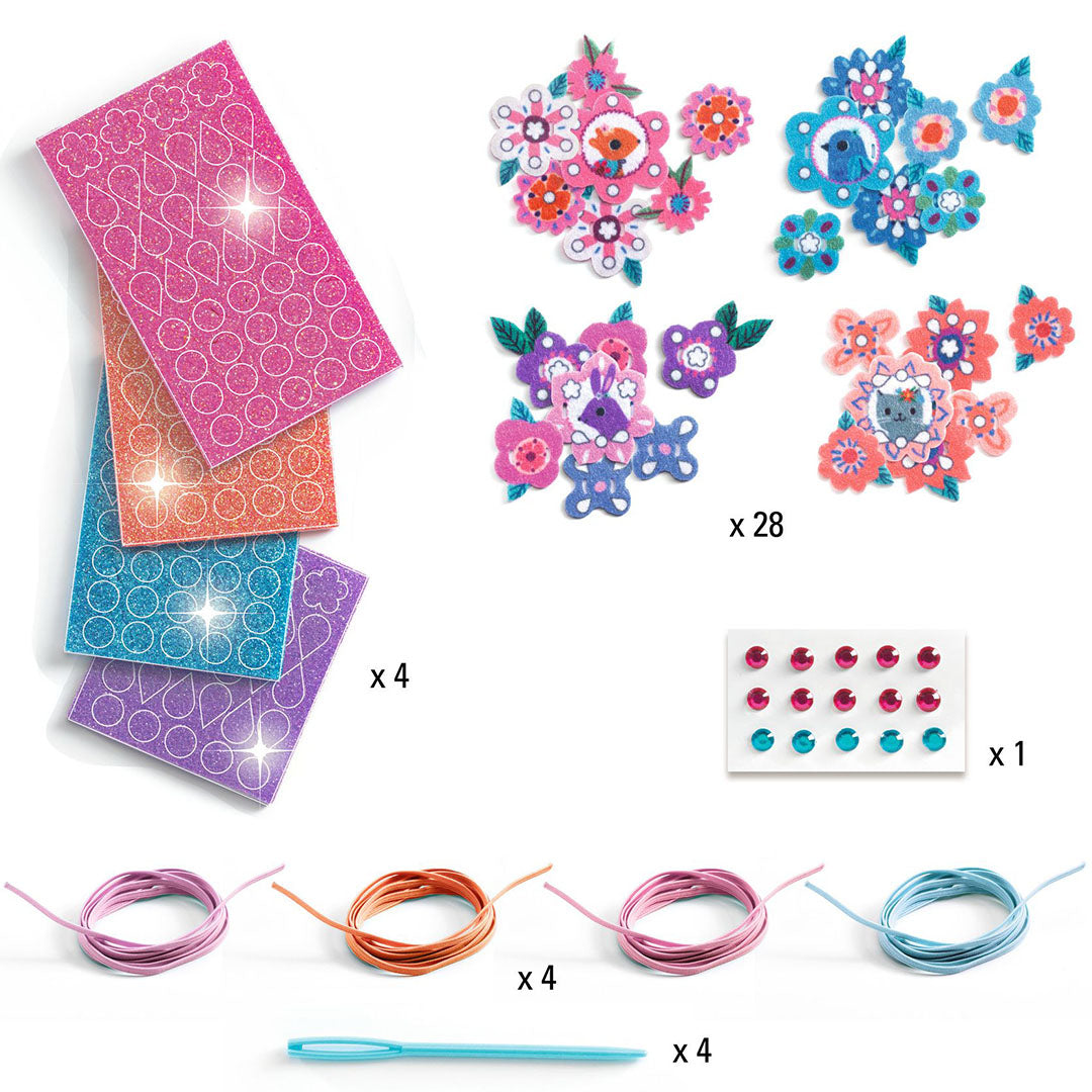 Djeco knutselset diy armbandjes maken - best friends