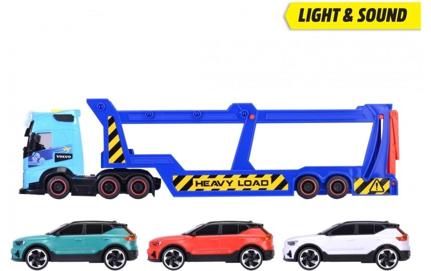 Lastwagen Car TransporterAuto-Transporter mit 3 Spielzeugautos