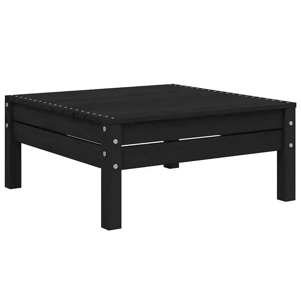 vidaXL - Loungeset - Grijs - Grenenhout - 3 stuks - Met kussens