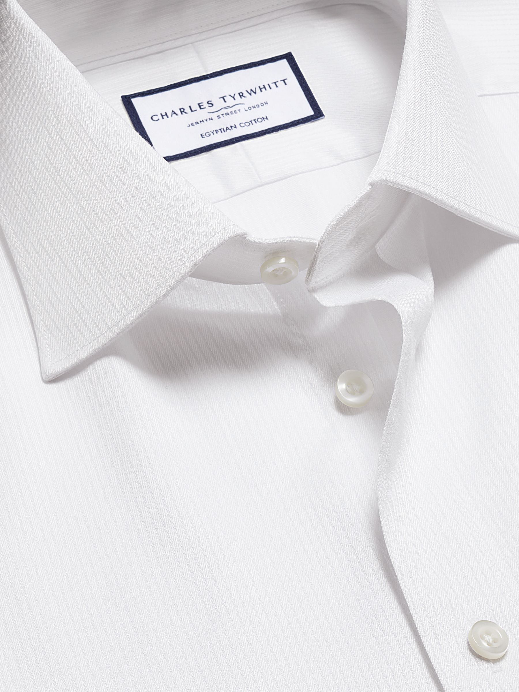 Charles Tyrwhitt Classic Fit Egyptian 100% Cotton Stripe Shirt
