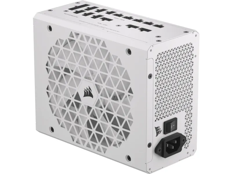 CORSAIR RMx Series RM1000X SHIFT - Strømforsyning (intern) - ATX12V 3.0/ EPS12V 2.92 - 80 PLUS Gold - AC 100-240 V - 1000 Watt - hvid