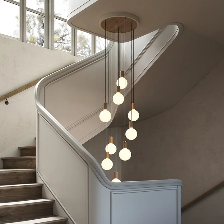Tala - Alumina, Nine Pendelleuchte, chalk