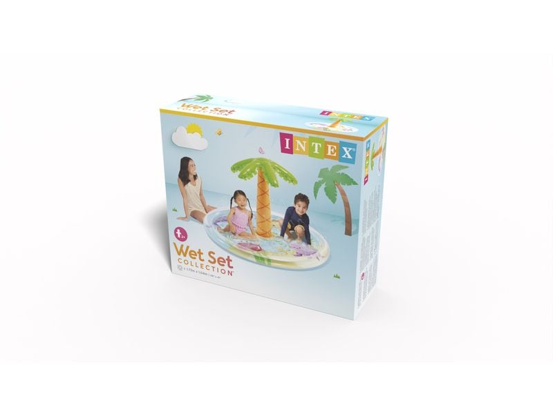 Intex PALM TREE SPRAY POOL 56433NP PVC