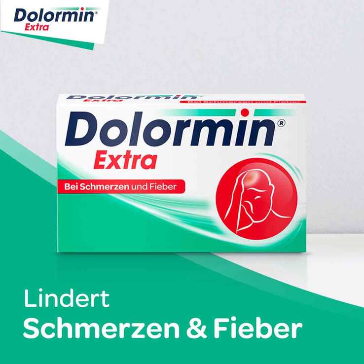 Dolormin® Extra mit 400 mg Ibuprofen bei Schmerzen, 30 St