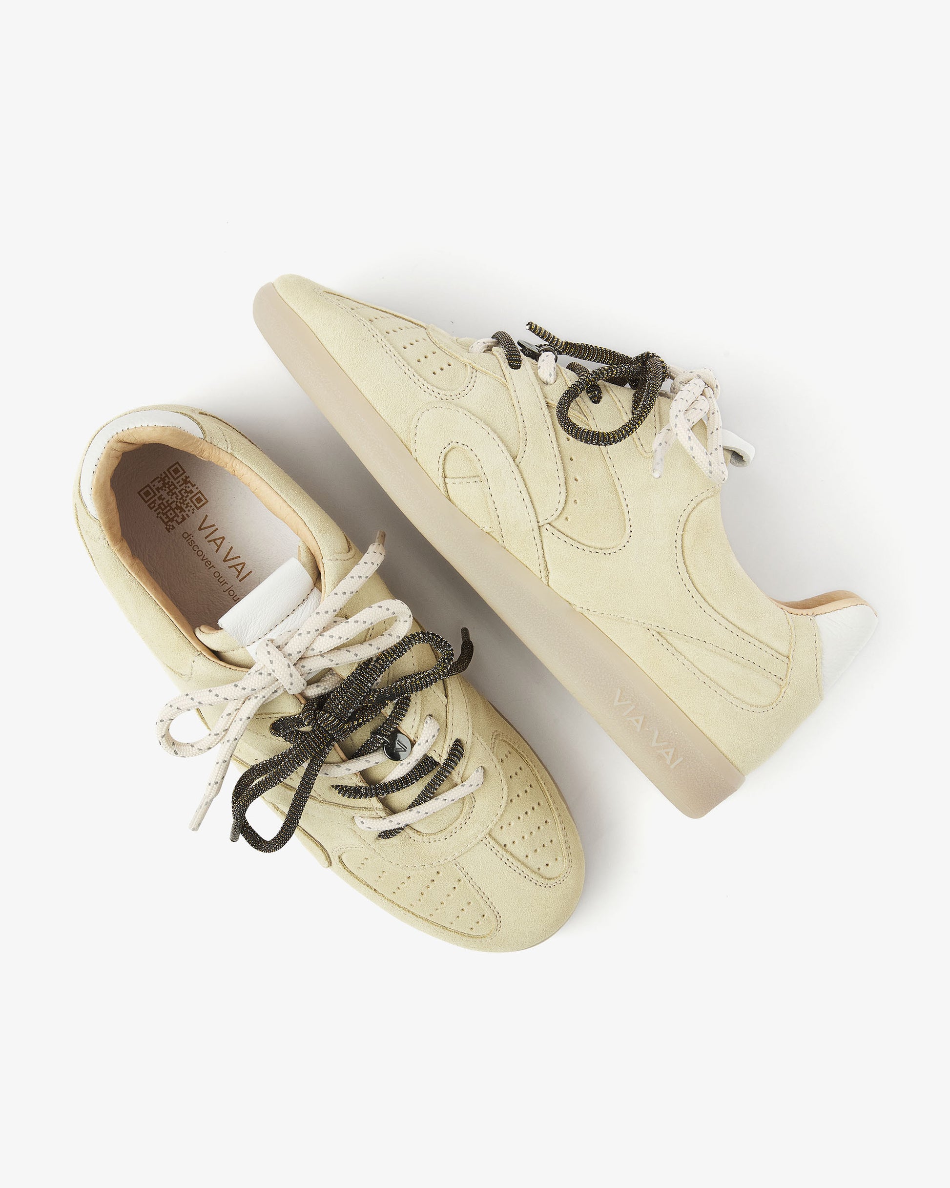 VIA VAI gele dames sneakers Nilla Macy