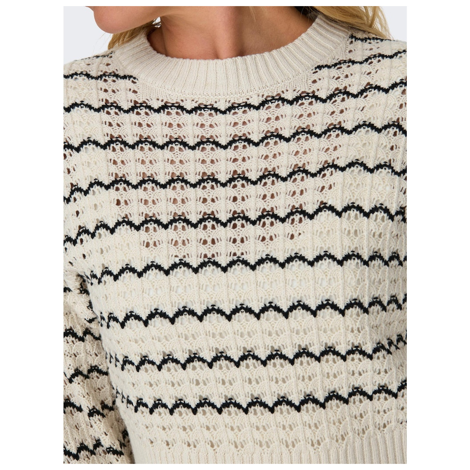 Only ONLASA LS O-NECK CC KNT