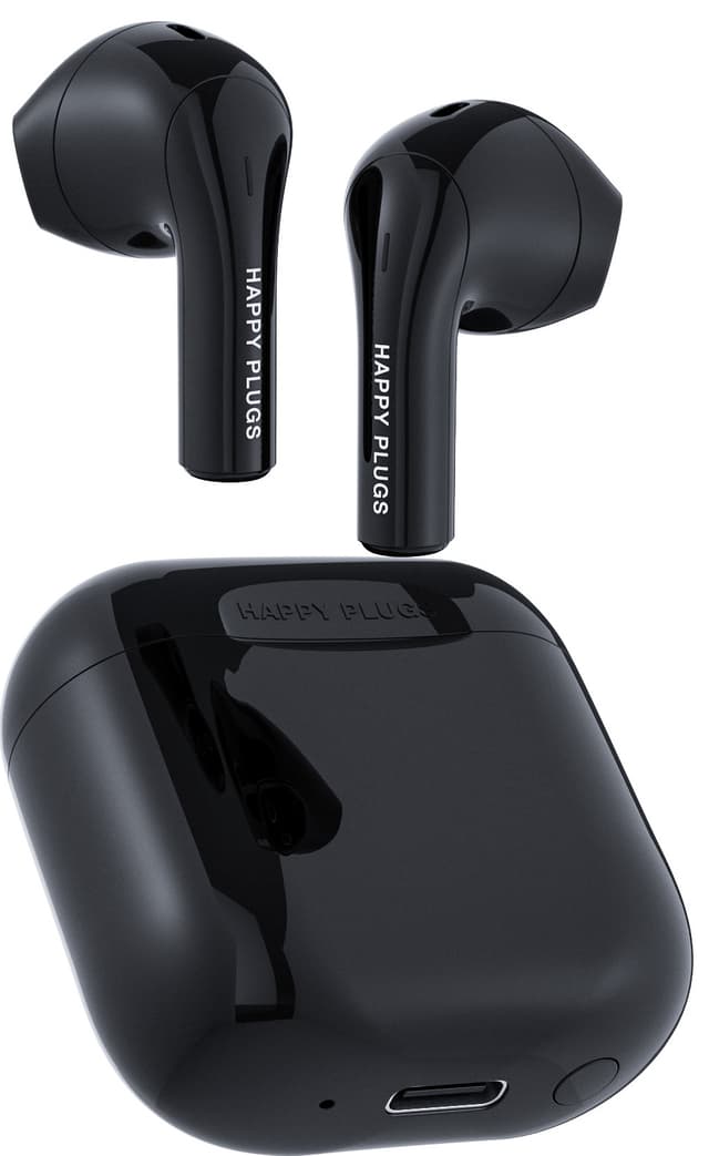 Happy Plugs Joy ægte trådløse in-ear høretelefoner (sort)