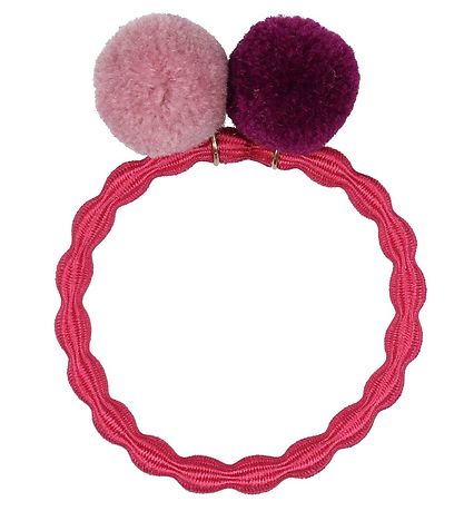 Kknekki Haargummi - Rosa m. Pom-Pom