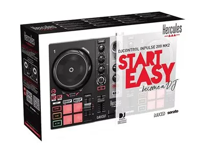 Hercules DJControl Inpulse 200 MK2 - DJLearning Kit MK2 - DJ controller - 2 kanaler