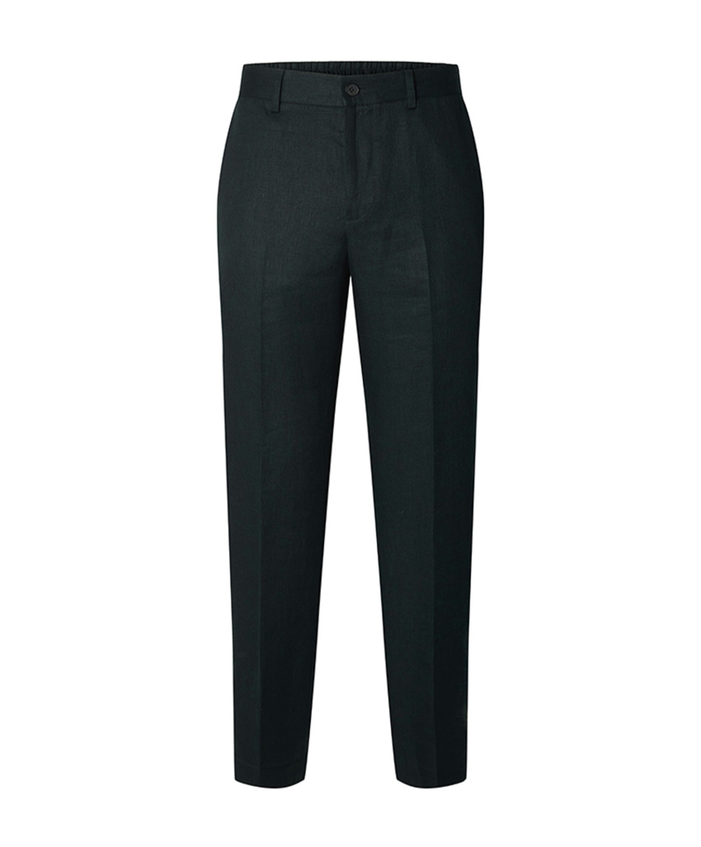 Selected SLHREG-ENZO LINEN TRS heren broek zwart