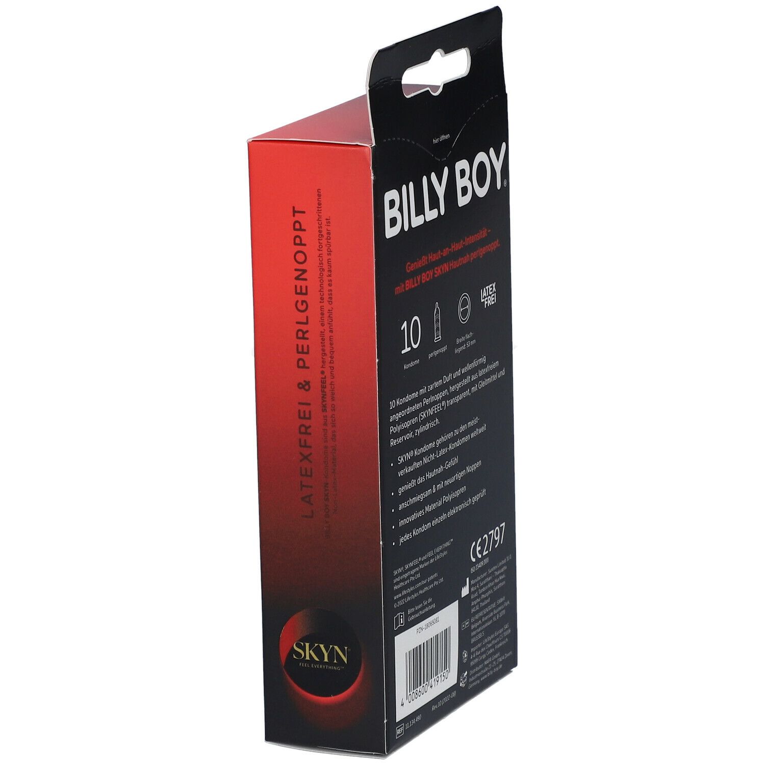 BILLY BOY Skyn Hautnah perlgenoppt