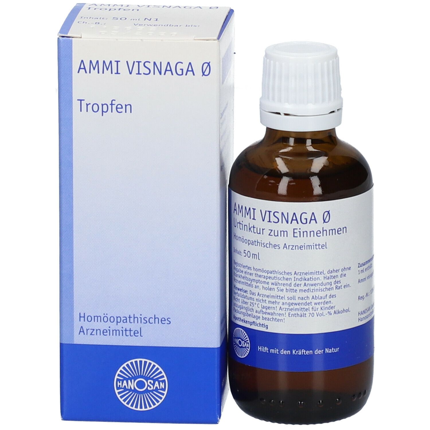 Ammi Visnaga Urtinktur D 1 Hanosan
