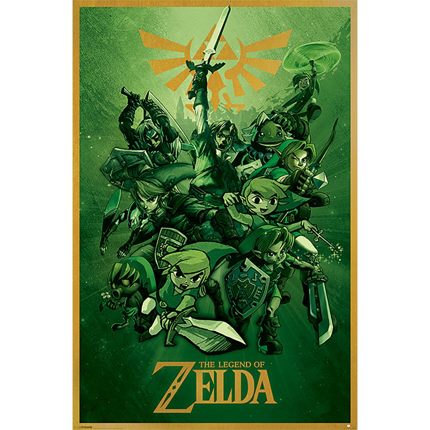 ZELDA 2 MAXI POSTER 61X91.5CM