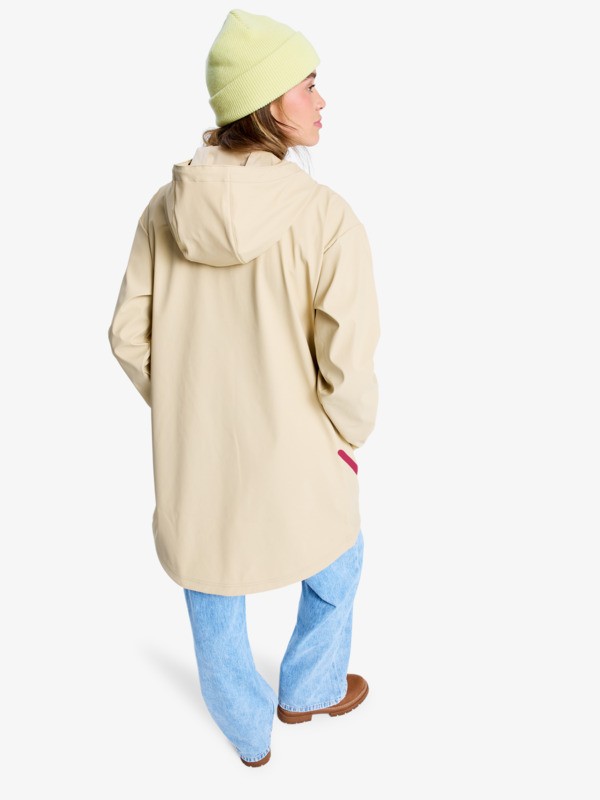 Raining Again Veste imperméable Beige Femme