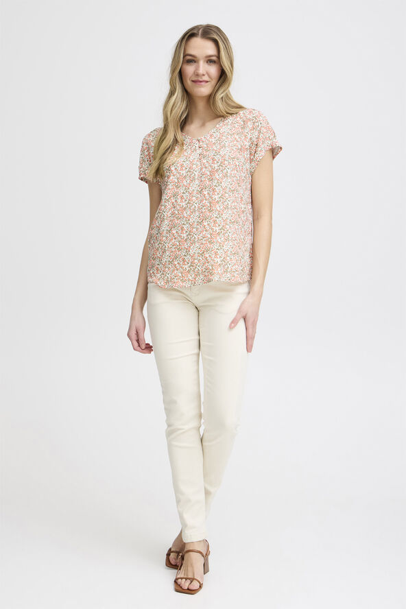 Fransa FRRELAX BL 1 Hot coral aop hs24 01g