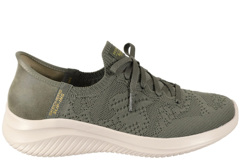 SKECHERS - ULTRA FLEX 3.0 - BACK ON TRACK GREEN SLIP-INS