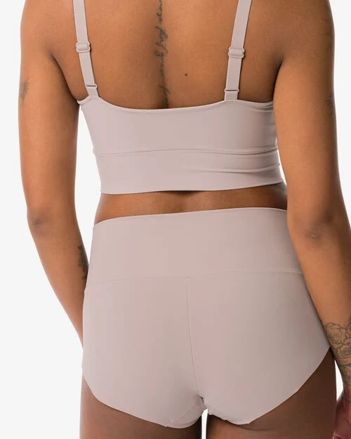 slip femme taille haute ultimate comfort beige