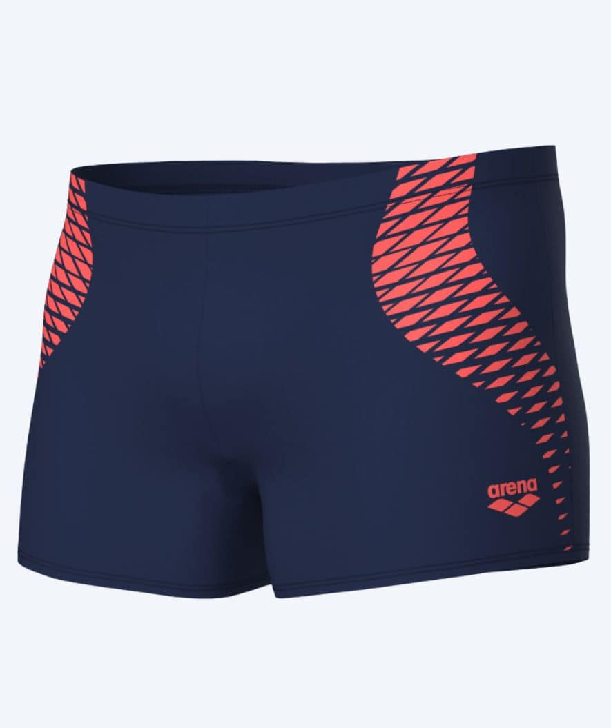 Arena trunks til mænd - Openings - Mørkeblå/rød