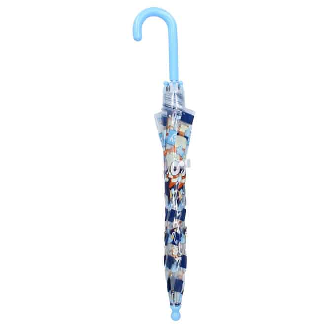 Bluey - Regenschirm - Junp into Fun - blau