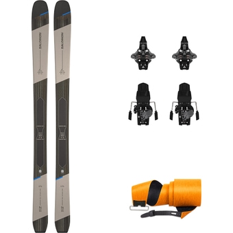 Salomon MTN 96 Carbon   Fischer Tour Classic ST inkl. Stopper   Kohla Felle 24/25 Tourenski mit Bindung