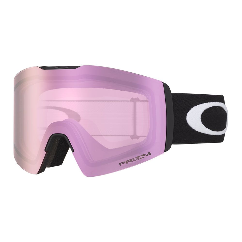 Oakley FALL LINE L - Masque ski matte black/prizm snow hi pink