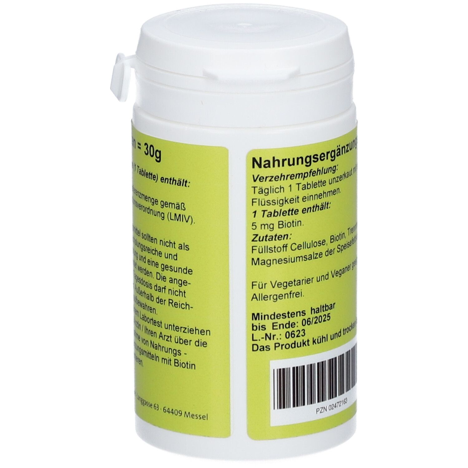 Biotin 5 mg N