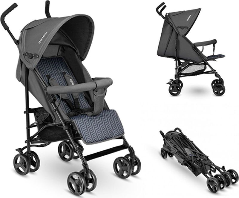 Lionelo Elia Buggy - Kinderwagen - Rijke set - lichte 7kg - Verstelbare