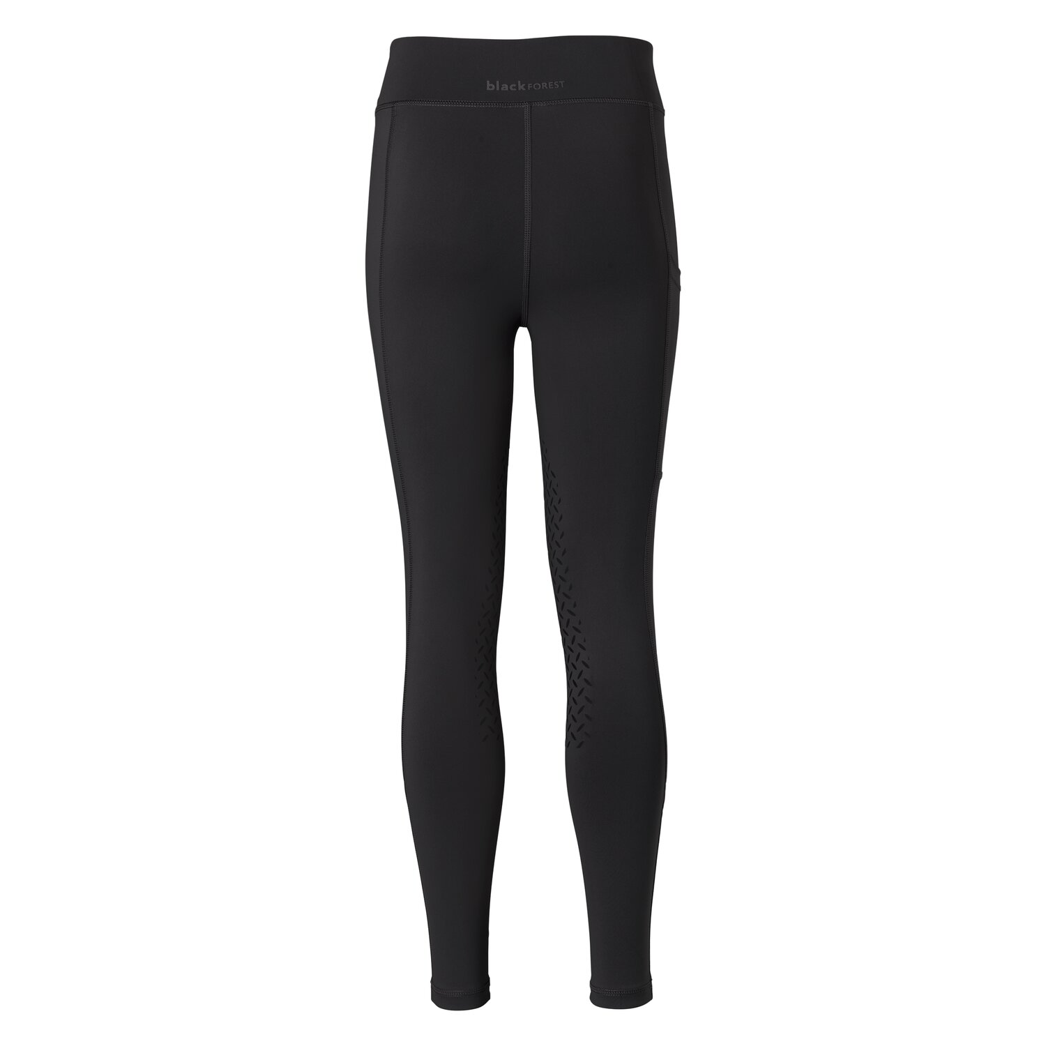 black forest kids Grip-Halbbesatz-Reitleggings  - black