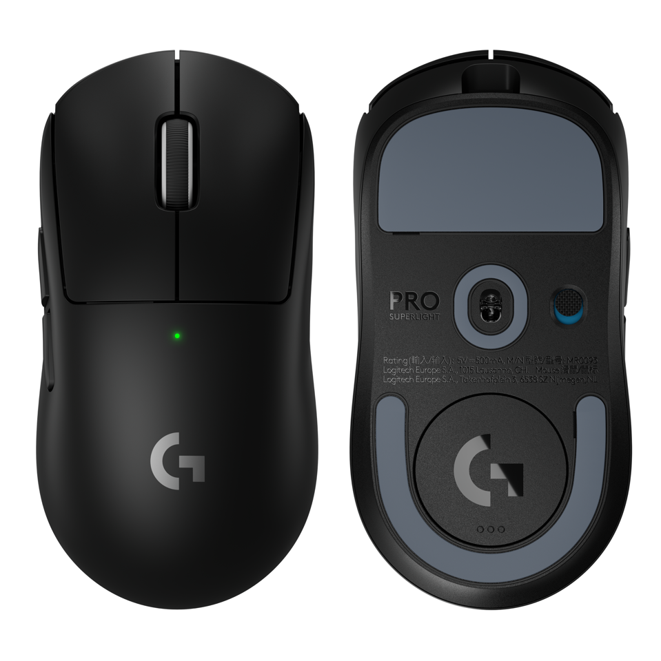 Logitech - G Pro X Superlight 2 Lightspeed trådløs gamingmus