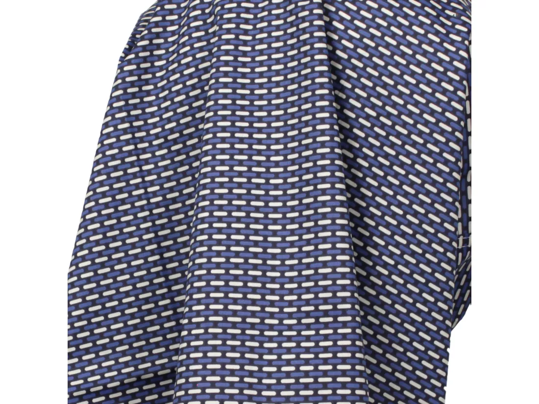 Taie de traversin 140x43 cm satin de coton ENZO bleu
