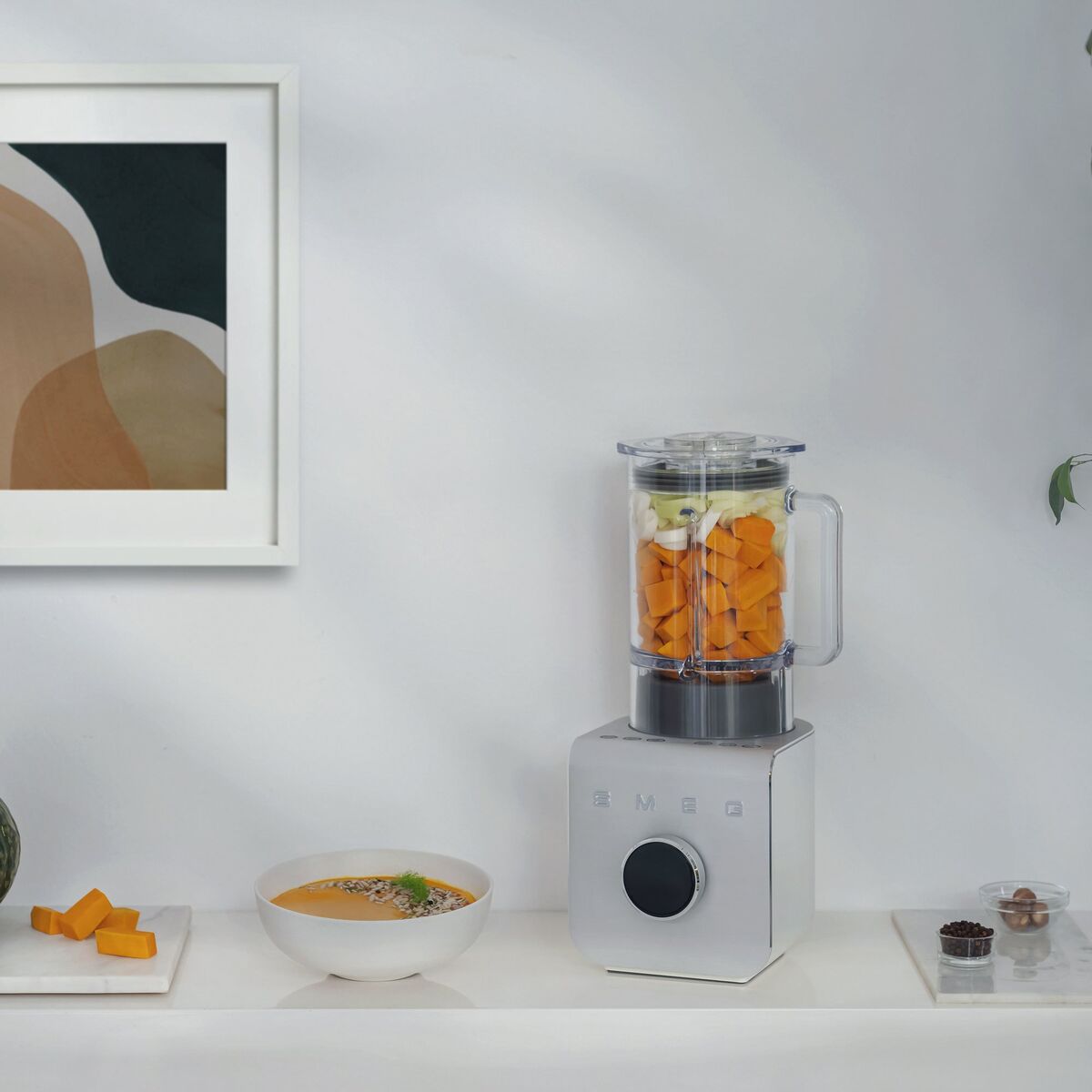 Blender, hvit