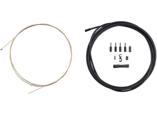 Jagwire Pro Road/MTB Gearkabelsæt, Stealth Black
