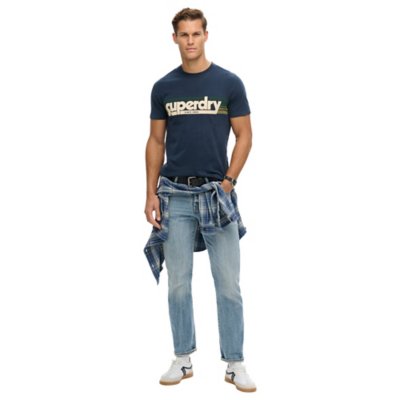 Tee-shirt à manches courtes homme Terrain Striped Logo SUPERDRY