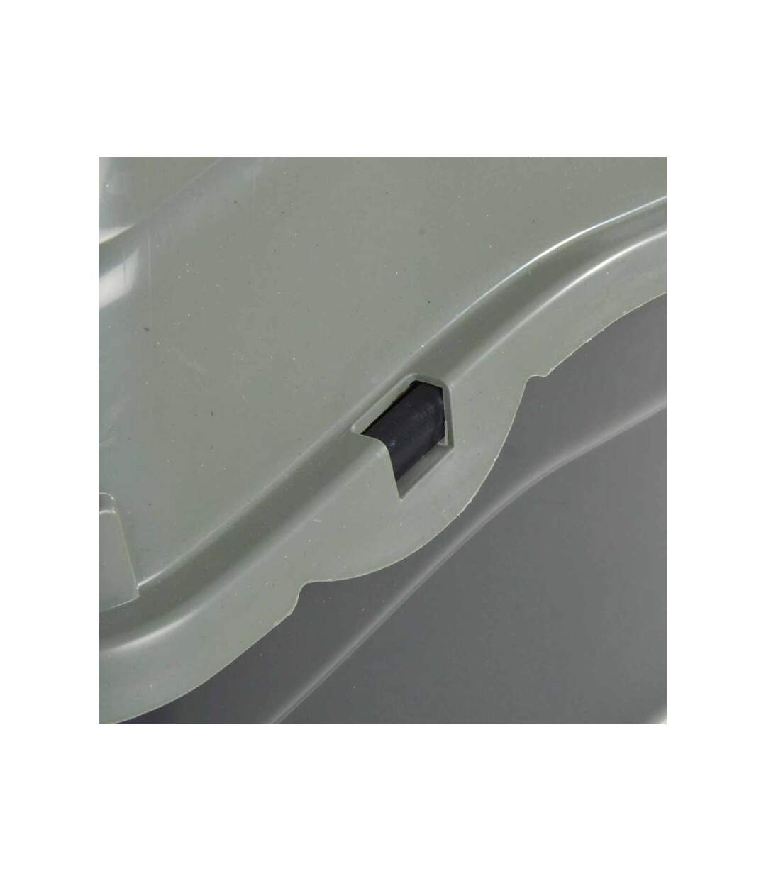 Paris Prix - Litière Pour Chat toilette 57cm Vert & Anthracite