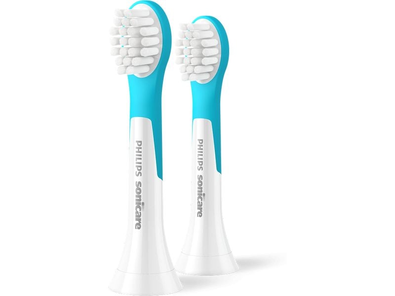 Philips Zahnbürstenkopf Sonicare For Kids HX6032/90 2 Stück Doppelpack Bürstenköpfe