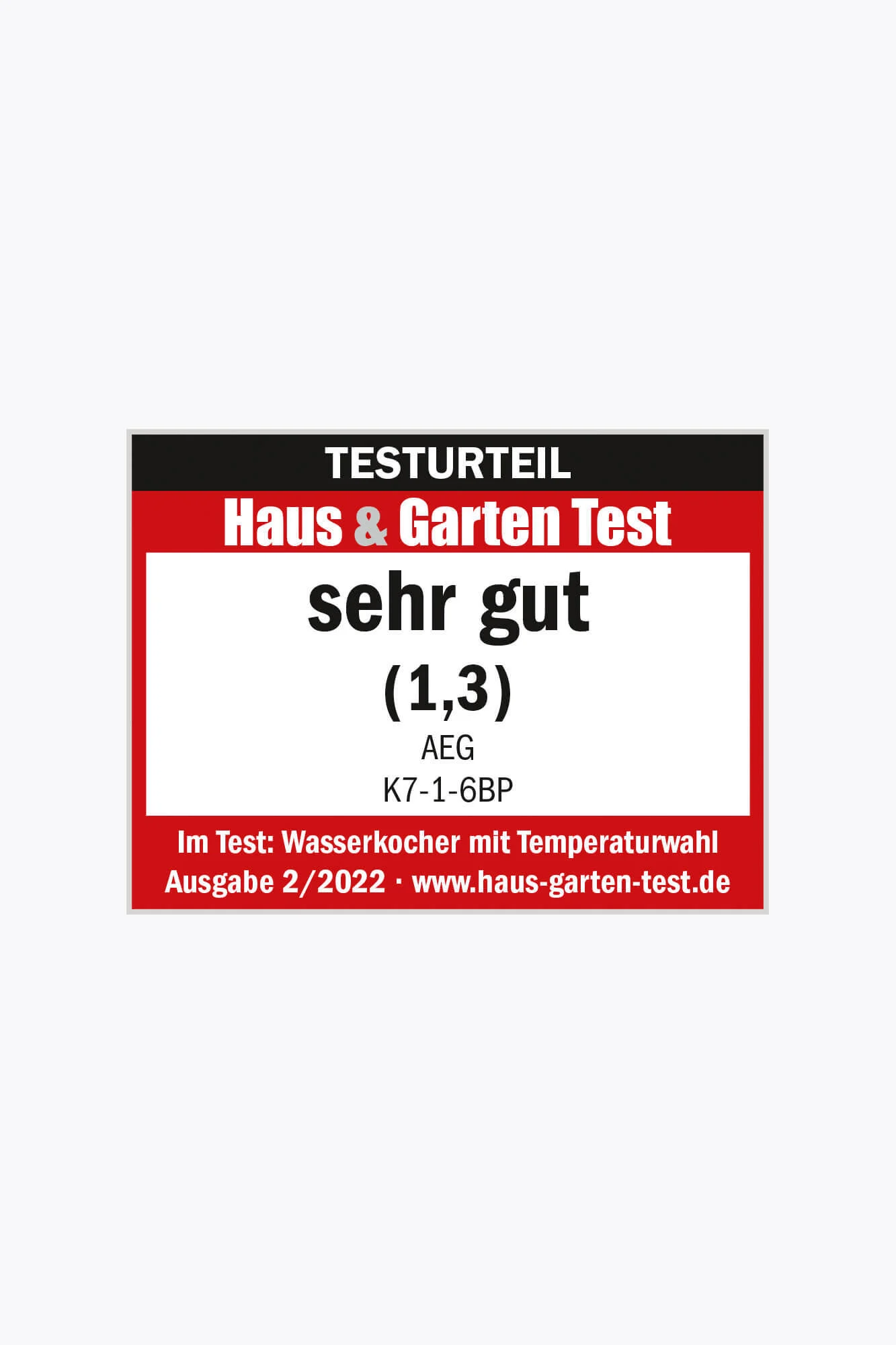 AEG Wasserkocher K7-1-6BP