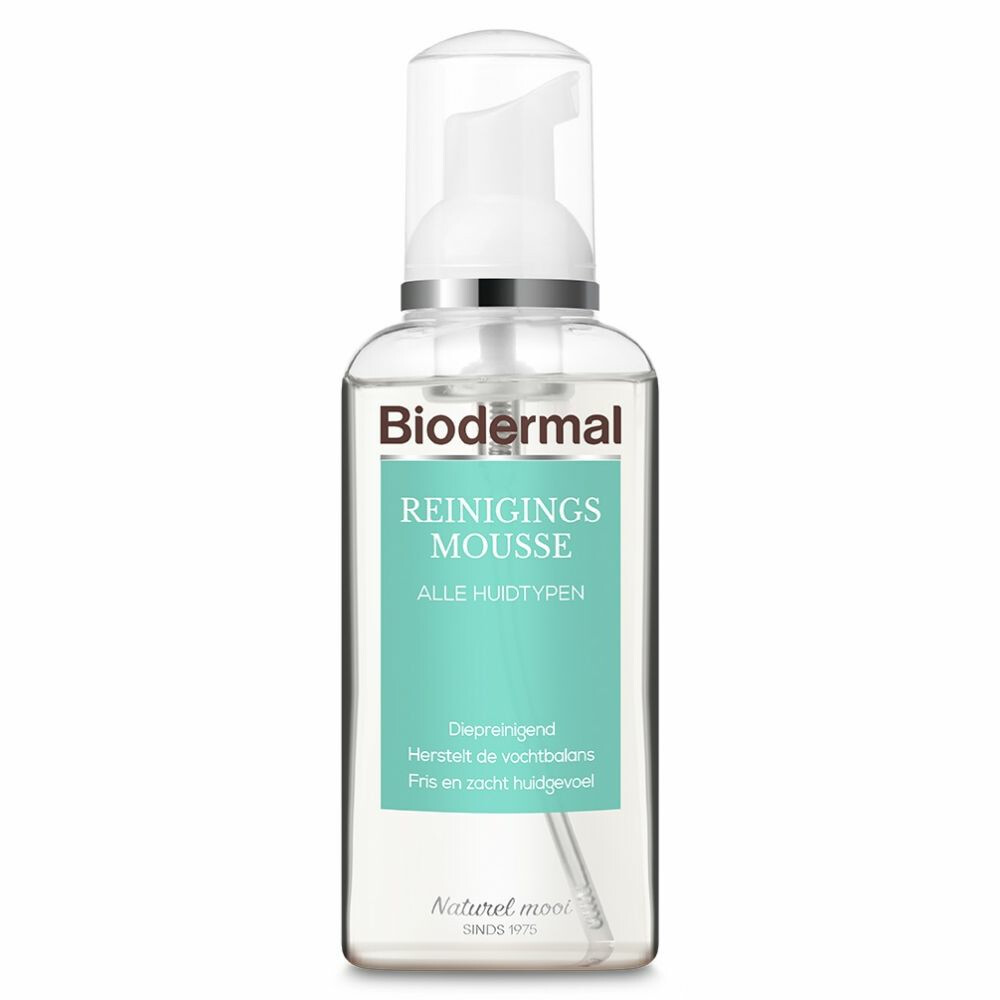 2x Biodermal Reinigende Mousse Gevoelige Huid150 ml