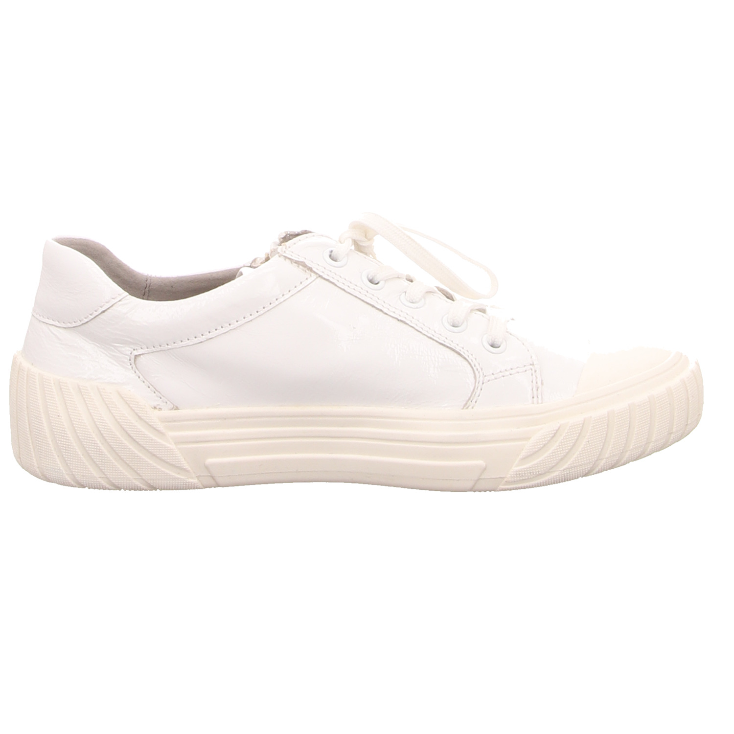 Caprice Schnürhalbschuh weiss/weiss kombi