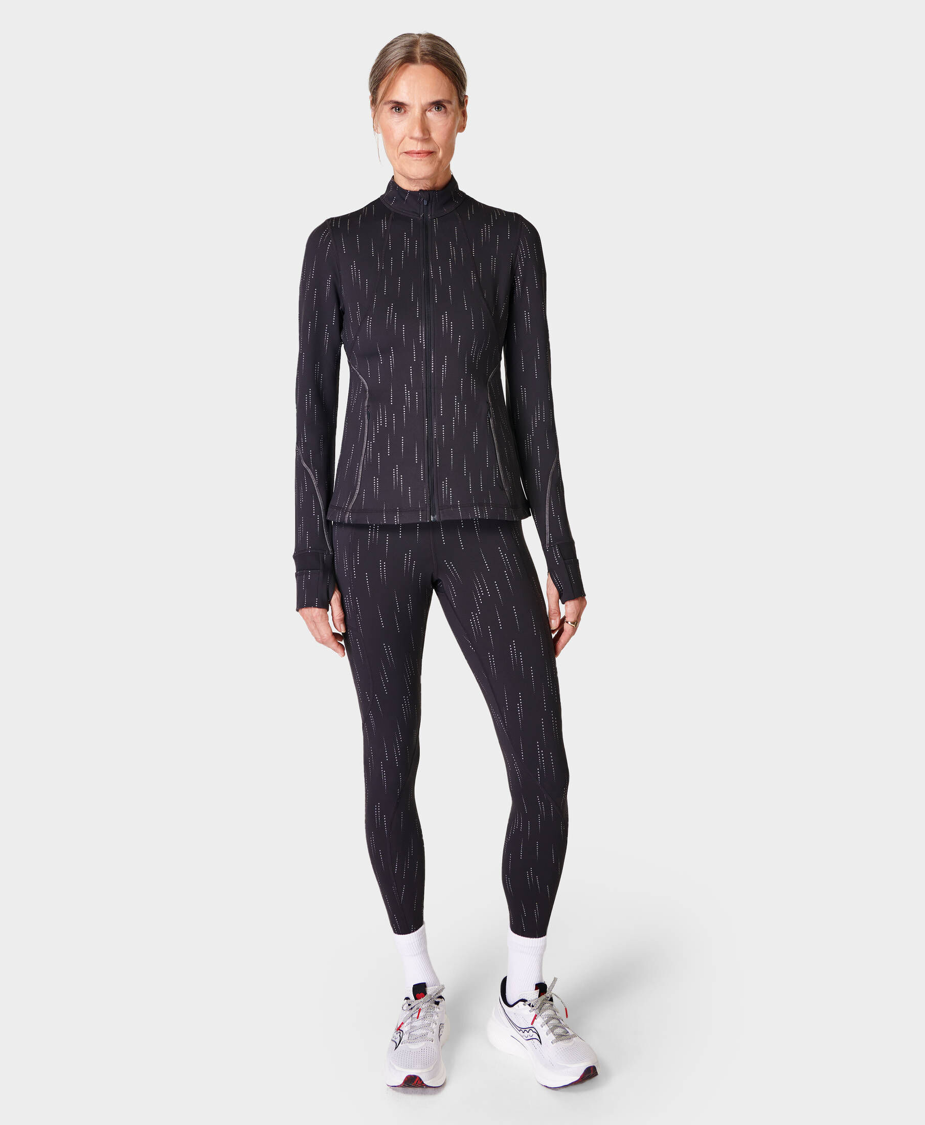 Sweaty Betty London| Damen Laufjacke THERMA BOOST RUNNING ZIP UP MIDLAYER REFLECTIVE