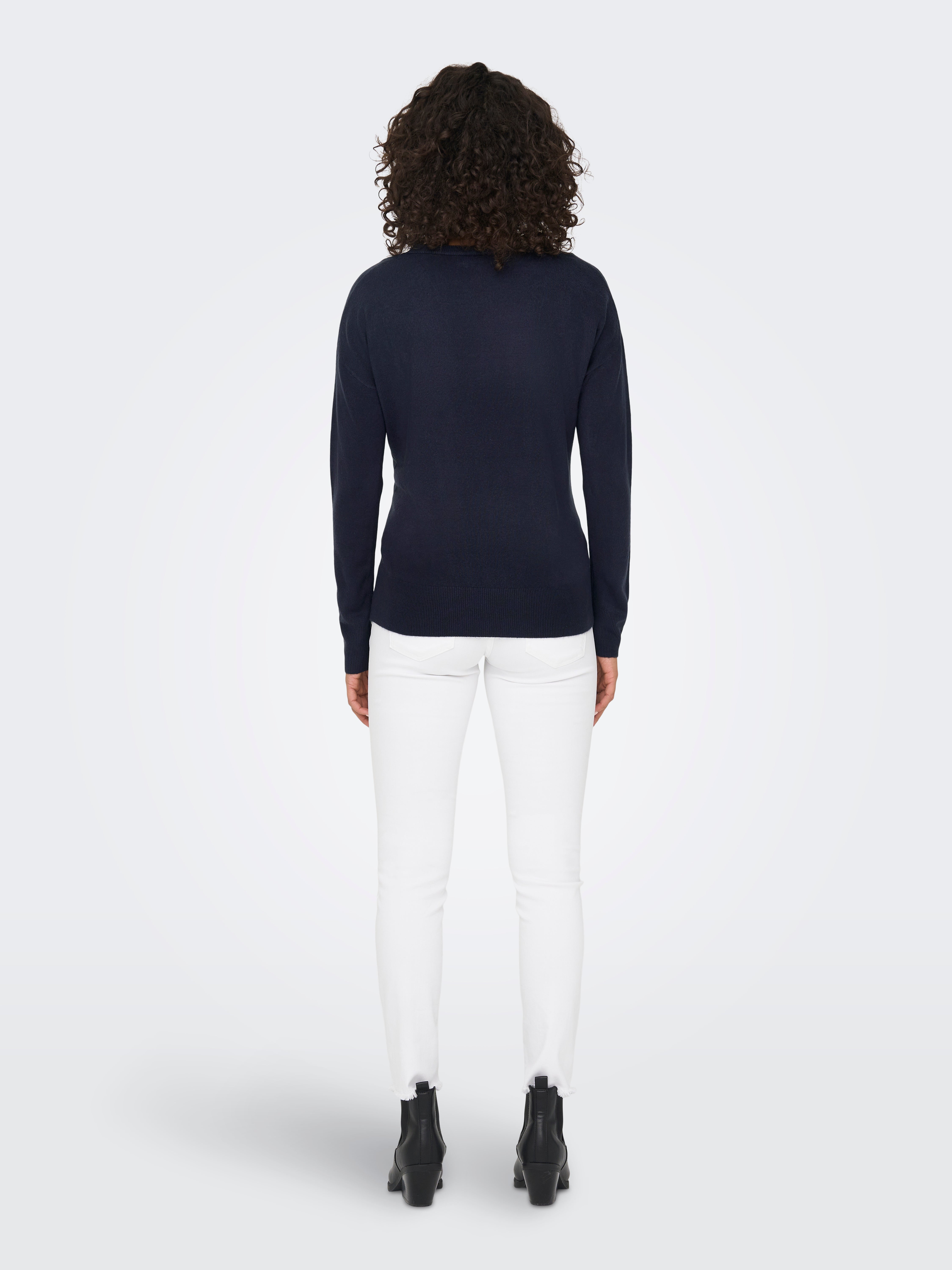 OLMSUNNY Strickpullover Night Sky