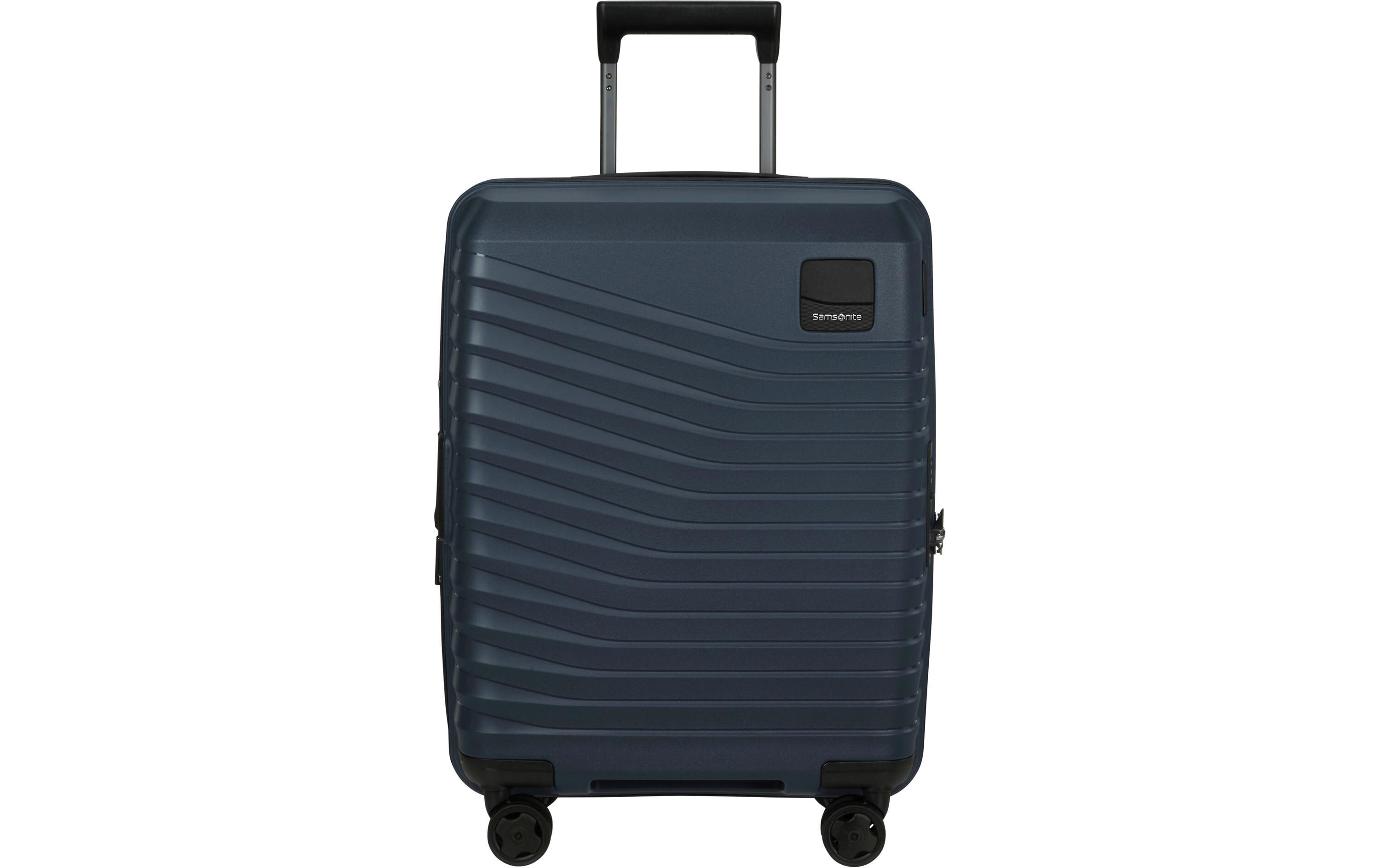 Reisekoffer INTUO SPINNER 55 EXP BLUE NIGHTS<br>Erweiterbarer Koffer aus strapazierfähigem Polypropylen