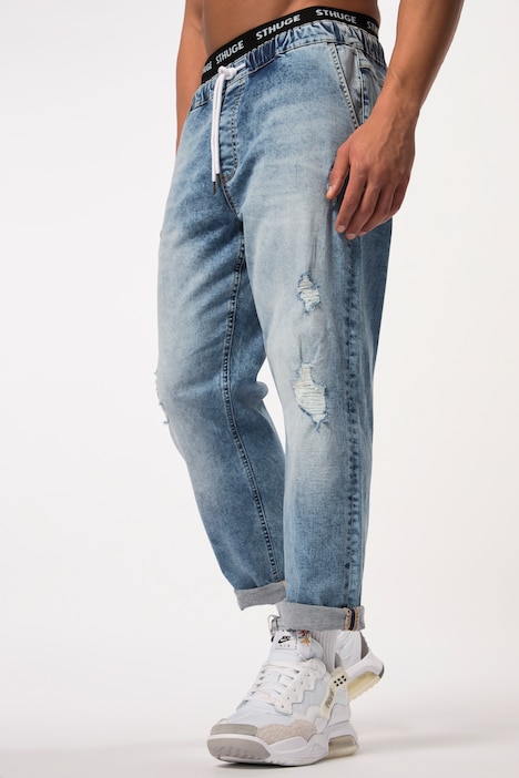STHUGE Jeans FLEXLASTIC®, Denim, Destroyed Look, Vintage, bis 8 XL