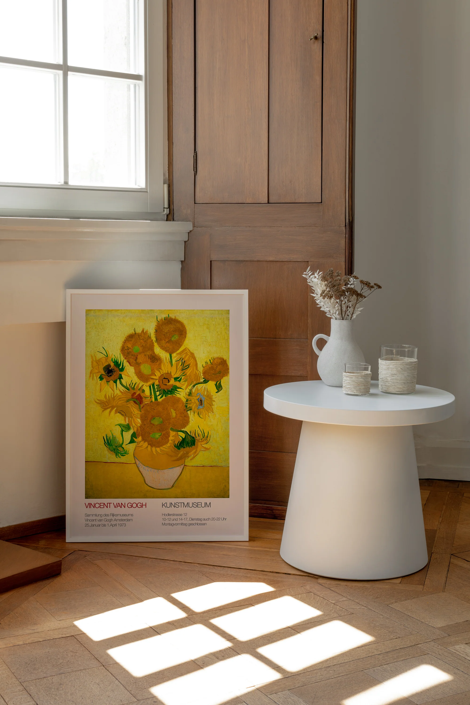 Poster & Frame  Vincent van Gogh x PSTR Studio plakat, Sunflowers - 30x40 cm.