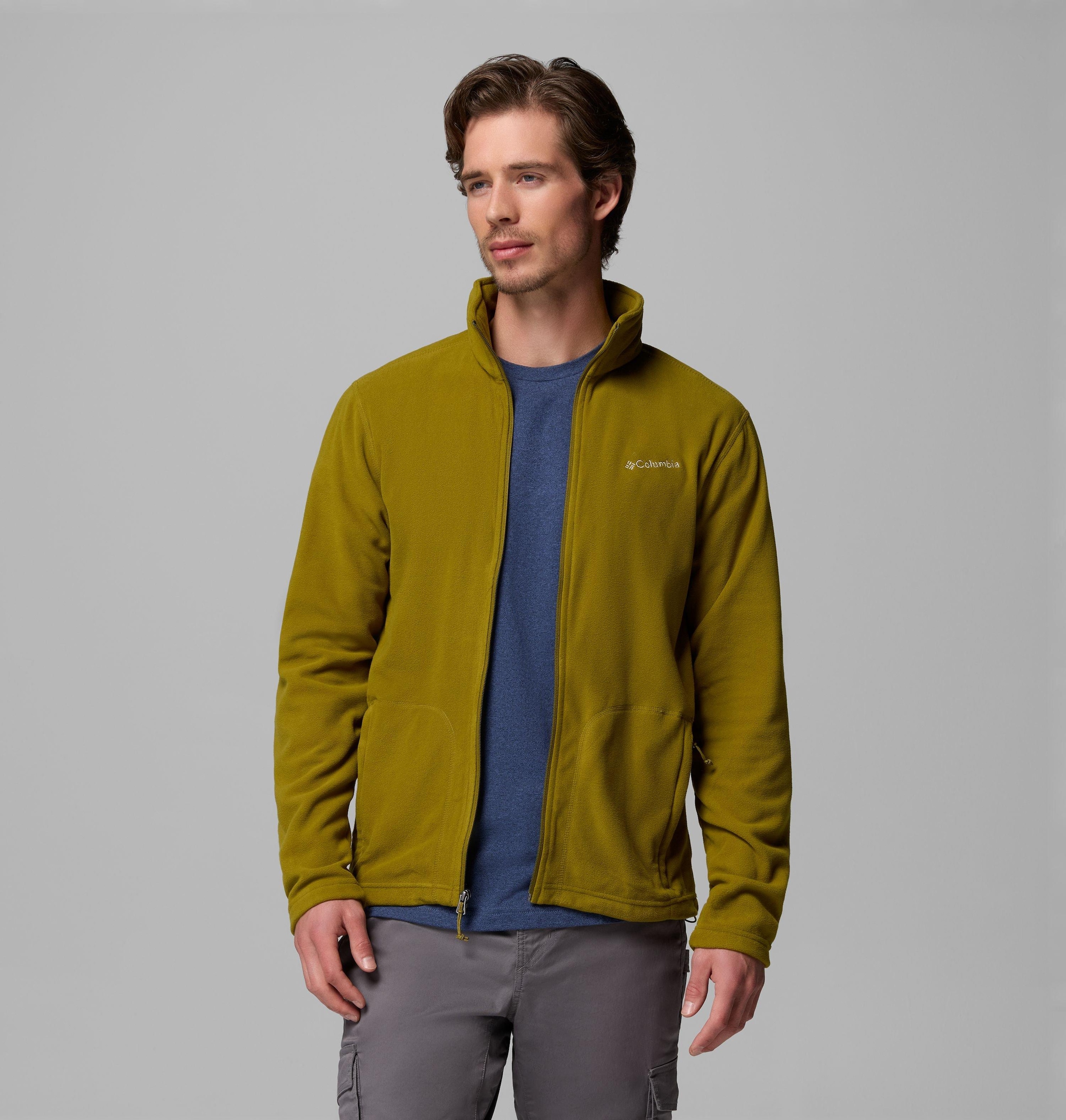 Columbia Fleecejacke »Fast Trek™ Light FZ Fleece« leichtes Material, Übergangsjacke, mit kontrastfarbenen Details